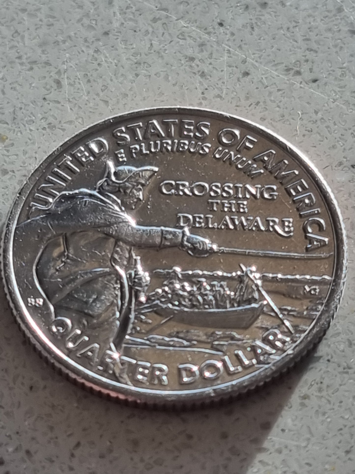 2021-D Washington "Crossing the Delaware" Quarter Uncirculated from the Denver Mint